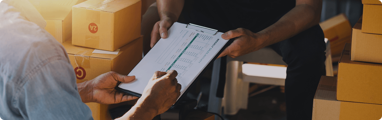 Delivery Information Banner